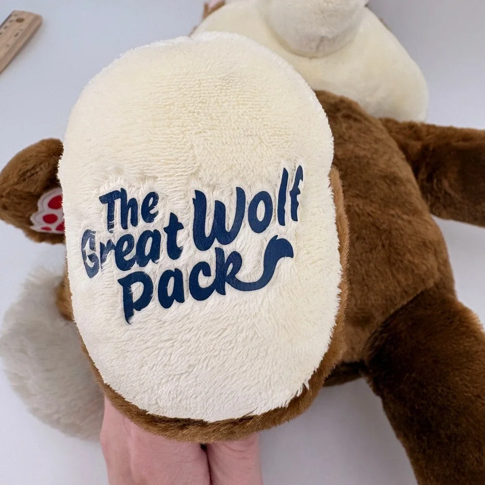 Build-A-Bear Wiley Wolf Plush BABW‎ Great Wolf Lodge